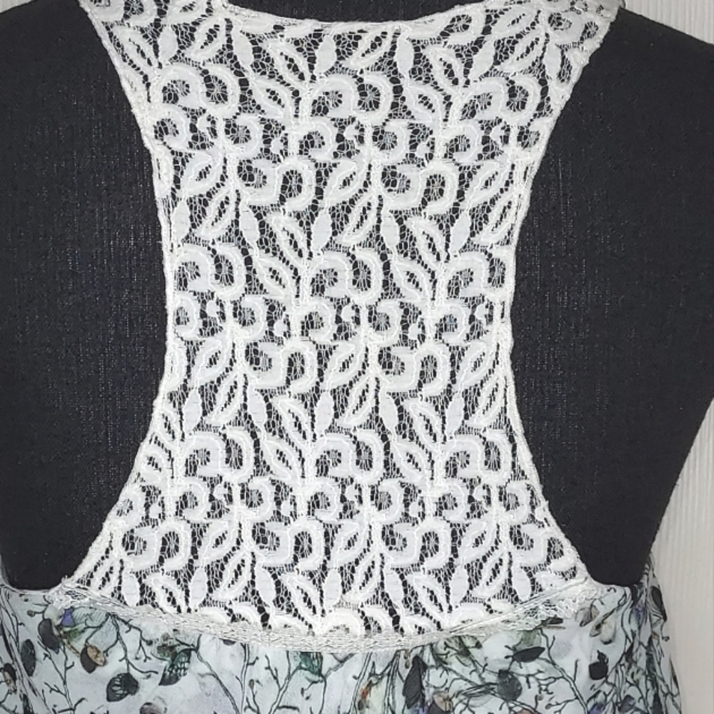 Shop 126 Raquel Alt Light Green Tiered Dress Size 40 / Small - Picture 8 of 11
